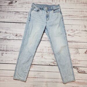 American Eagle Mom Jeans Strigid Mom Jeanlight Wash